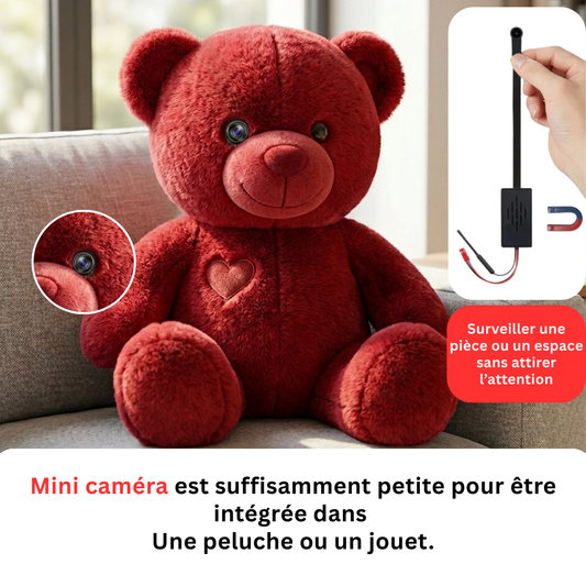 Caméra de Surveillance Ultra-Compacte-Discrétion Totale